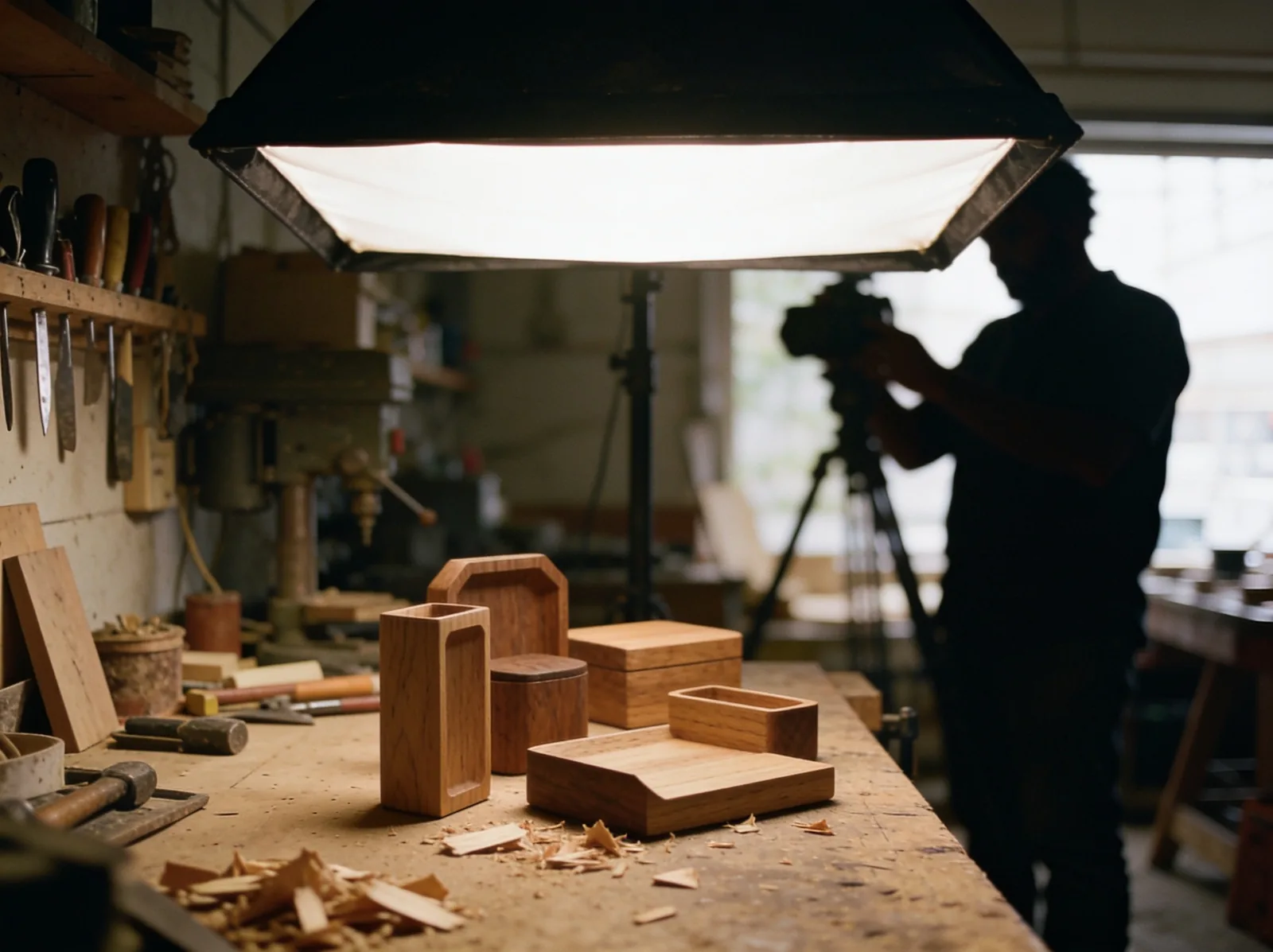 Fotografie-Case: Produktshooting in der Werkstatt